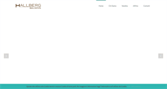 Desktop Screenshot of hallberg.it